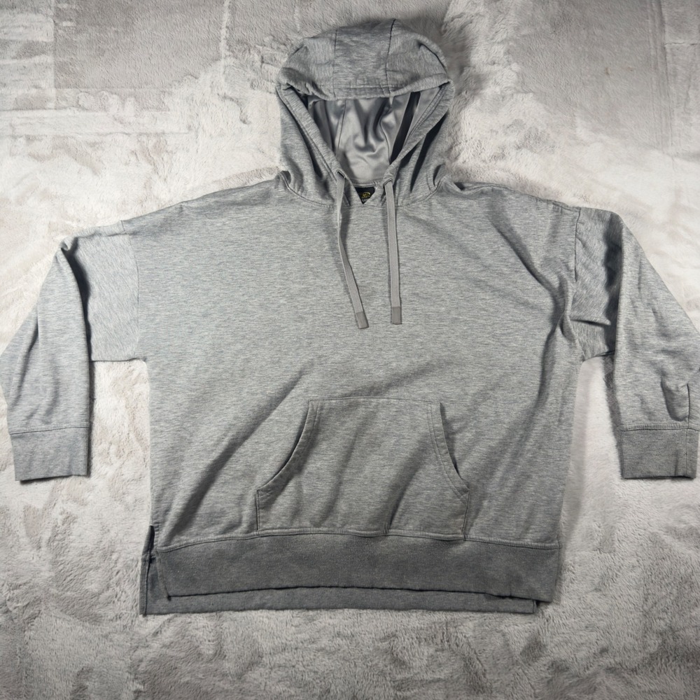 Athletic‎ Works Mens XXL Hoodie Heather Grey Relaxed Fit Pullover Sweatshirt